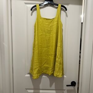 Maeve by Anthropologie chartreuse Sleeveless Dress